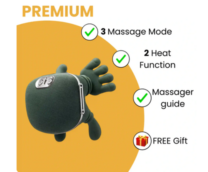 Bionic Neck & Shoulder Massager – Deep Tissue Kneading Relief Pillow