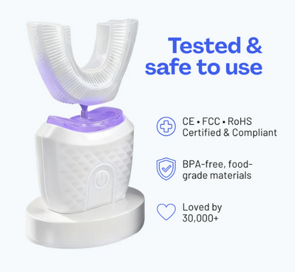 SmartClean Pro™ 360° U-Shape Electric Toothbrush