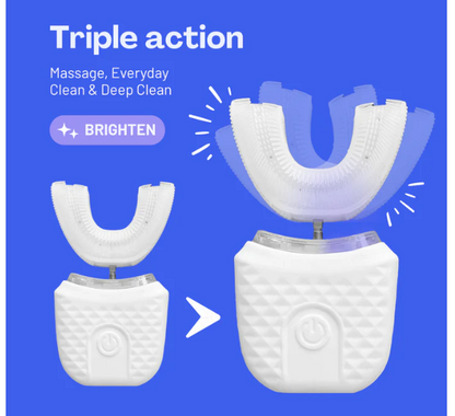 SmartClean Pro™ 360° U-Shape Electric Toothbrush