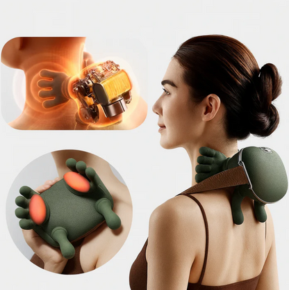 Bionic Neck & Shoulder Massager – Deep Tissue Kneading Relief Pillow
